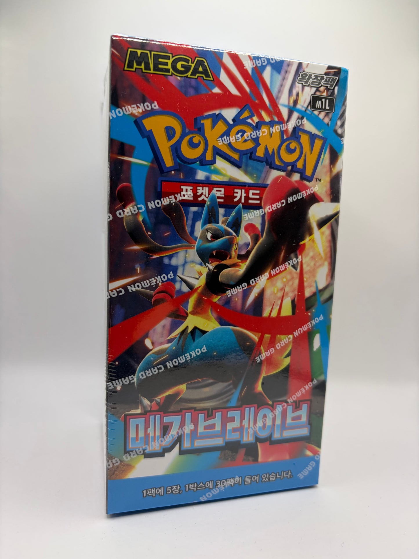Pokemon MEGA Brave m1L Display (KOR) LeoStoreTCG