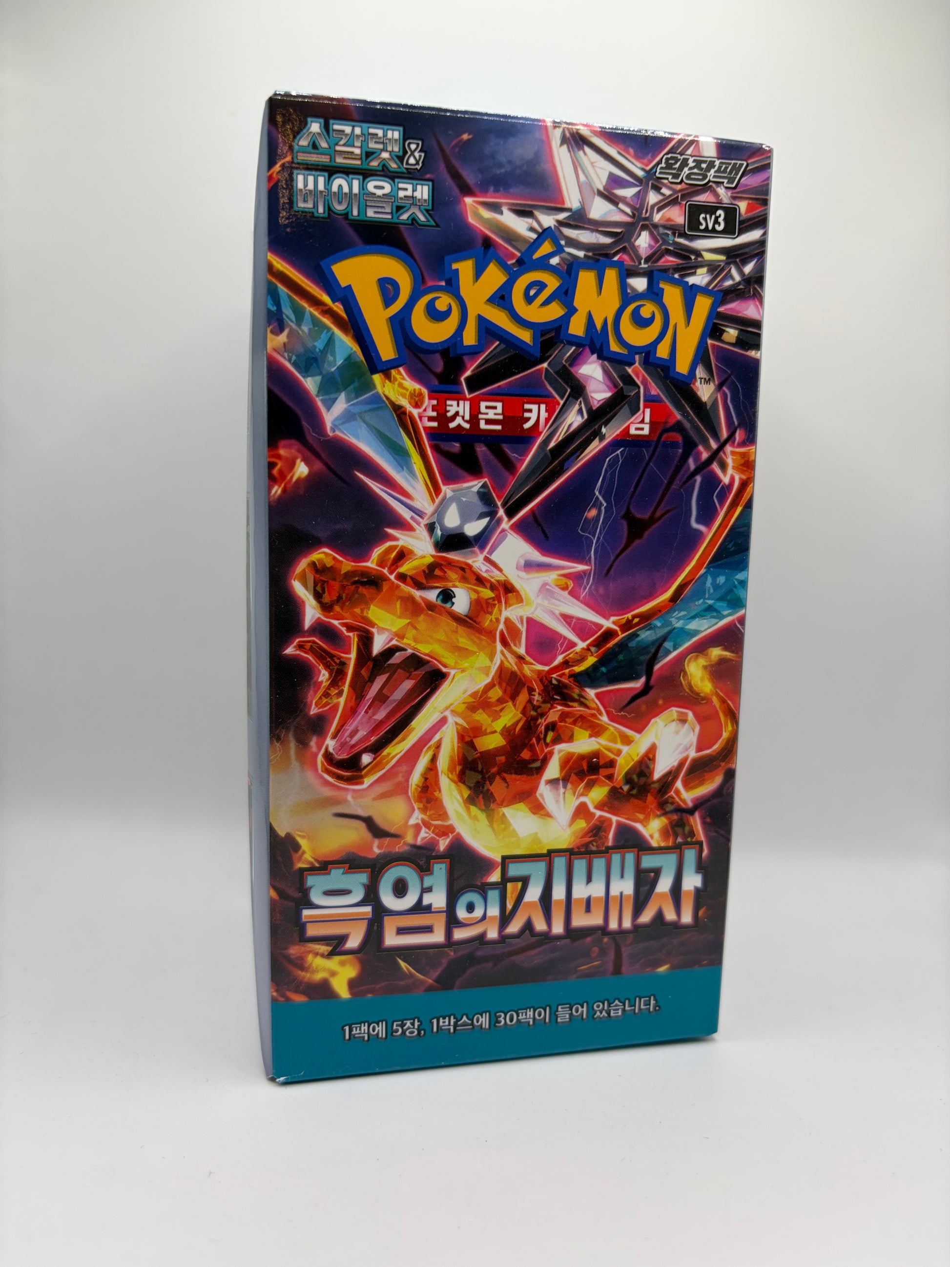 Pokemon Ruler of the Black Flame sv3 Display (KOR) LeoStoreTCG
