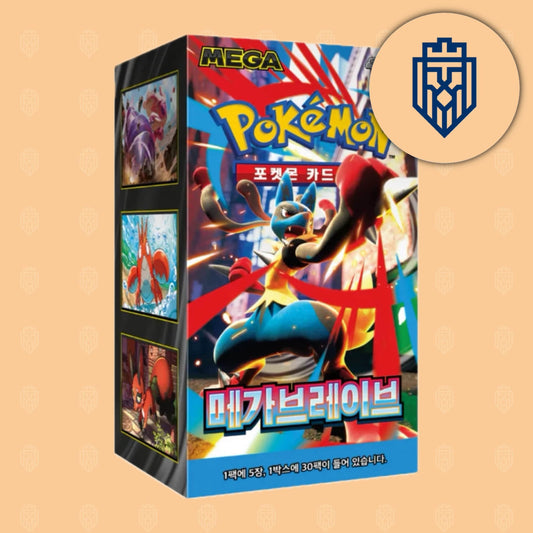 Pokemon MEGA Brave m1L Display (KOR) LeoStoreTCG
