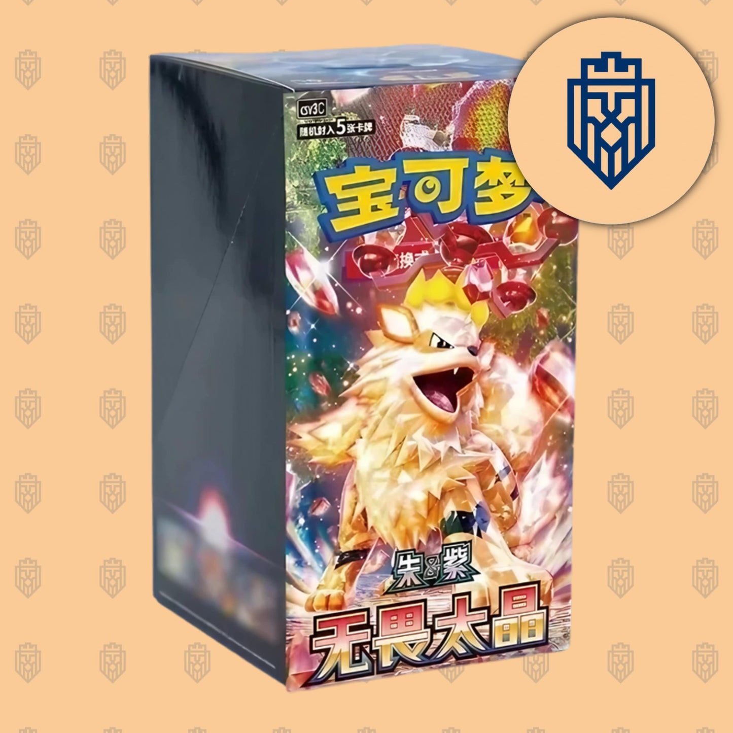 Pokemon Fearless Terastal Slim-Display csv3 (CHN) LeoStoreTCG